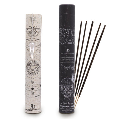 Ancient Witch Spell Incense Set With Crystal Pendulum & Divination Map from B&Q