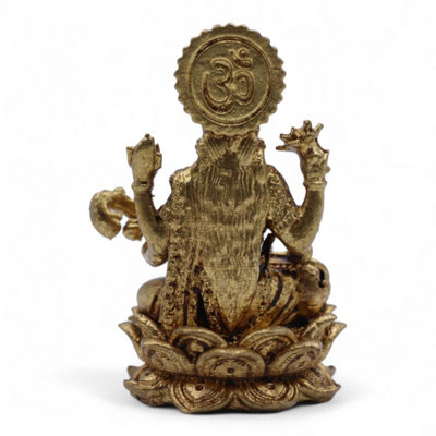 Brass Saraswati Miniature Statue34mm22GWisdom & Arts Decor from B&Q