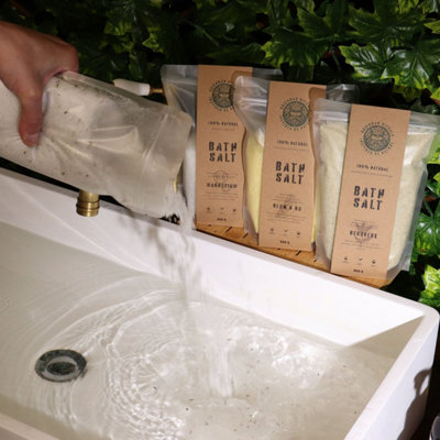 Greenman Rituals Lavender Epsom Bath Salt For Relaxation & Sleep from B&Q