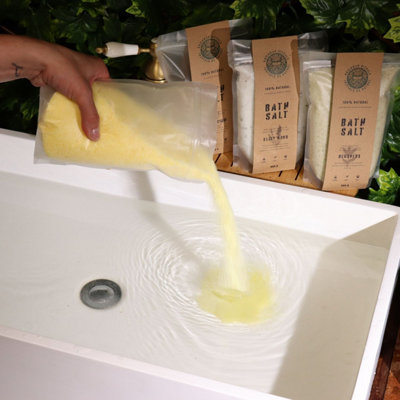 Greenman Rituals Vitamin C & Mandarin Epsom Bath SaltBrightUplifting Soak from B&Q