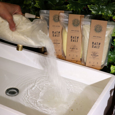 Greenman Rituals Oat & Honey Epsom Bath SaltSpa Relax Soothing Blend from B&Q