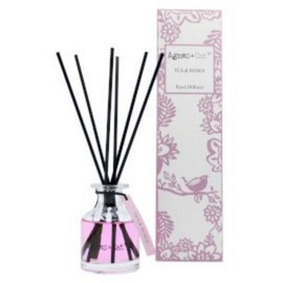 Tea & Roses Reed Diffuser140MlLong-Lasting Floral & Green Tea Scent from B&Q