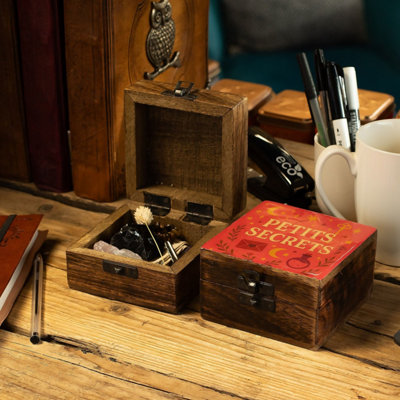 Petite Secrets Small Enamelled Jewelry & Treasure Box from B&Q