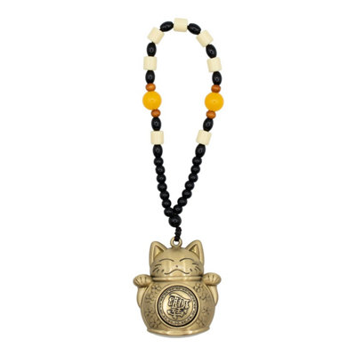 Lucky Cat Feng Shui Hanging For Prosperity & Wealth Attraction from B&Q