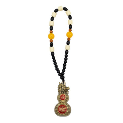Feng Shui Gourd Hanging For Health & Longevity With Dragon Symbol from B&Q