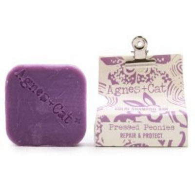 Agnes + Cat Pressed Peonies Solid Shampoo BarVeganTravel-Friendly from B&Q