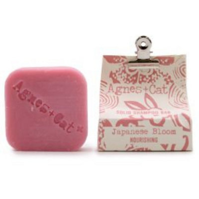Kdmd Unisex Pink Agnes + Cat Japanese Bloom Solid Shampoo Bar Travel Friendly In - Image 6