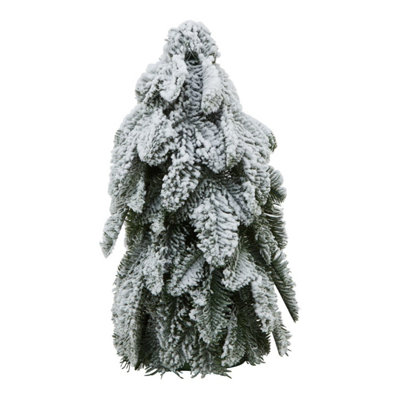 40Cm Frosted Nordic Snowy Fir Tree For Winter Decor from B&Q