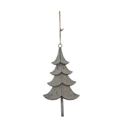 Large Rustic Metal Hanging Tree Wall Decor For Organic Style from B&Q