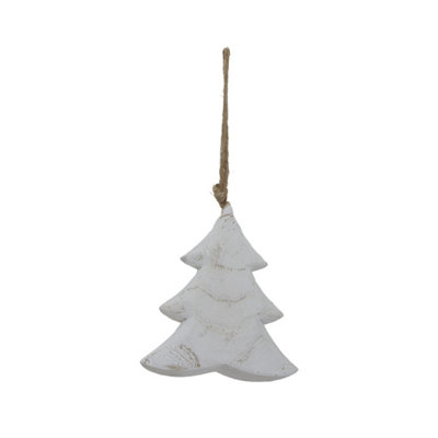 Whitewashed Rustic Hanging Tree Wall Decor For Farmhouse Style from B&Q