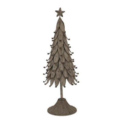 Rustic Decorative Tree With StarCountry Charm & Modern Decor from B&Q