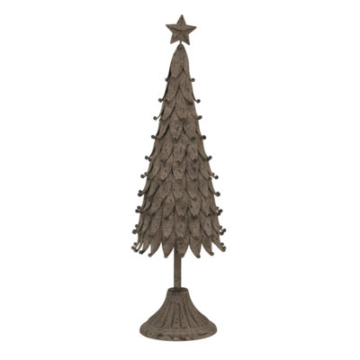 Rustic Decorative Tree With StarWoodland Centerpiece For Home & Retail from B&Q