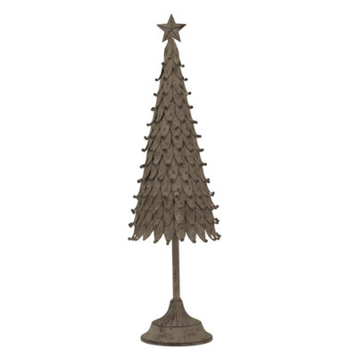 Rustic Decorative Tree With StarElegant Organic Home Accent from B&Q