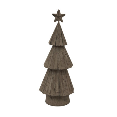 Rustic Bough Tree With StarNatural Home Decor Accent from B&Q