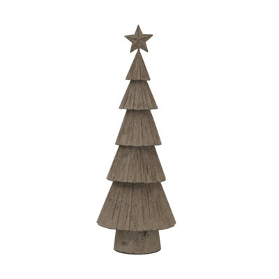 Large Rustic Bough Tree With StarSeasonal Woodland Decor from B&Q