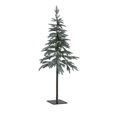  - Medium Snowy Woodland Pre-Lit 200 Led Christmas Tree120Cm