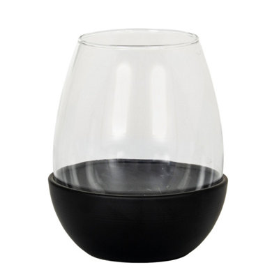 Neris Medium Candle Holder With Glass GobletElegant Home Decor from B&Q