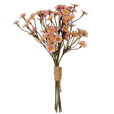 Pink Daisy Bunch Artificial Flowers For Retail Displays from B&Q