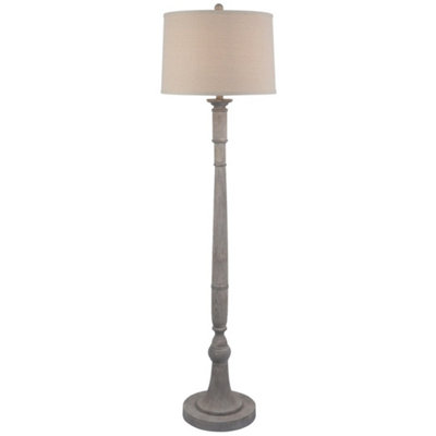  - Stella Floor Lamp With Linen Shade