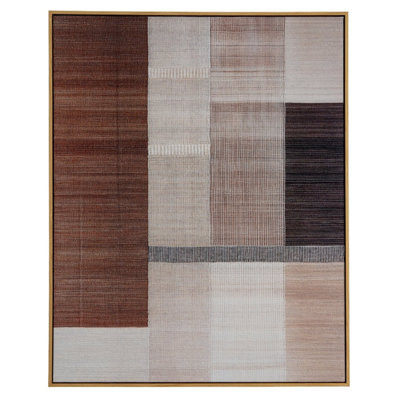 Ivora Hand Painted Canvas In FrameUnique Art For Elegant Interiors