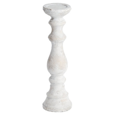 Large Artisanal Stone Candle HolderElegant Home Decor from B&Q