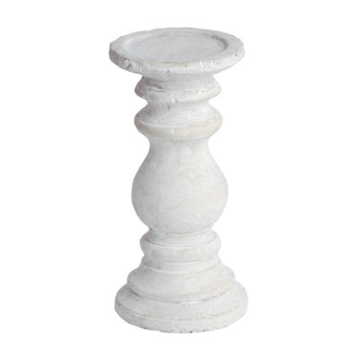 Small Stone Candle Holder For Rustic & Modern Decor from B&Q