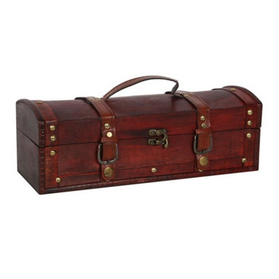 Long Treasure Chest Trinket BoxElegant Storage Solution from B&Q