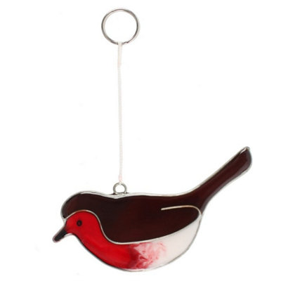 Robin Bird SuncatcherGarden & Window DecorReflects Light6Cm X 11Cm from B&Q