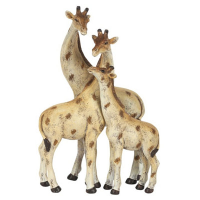 Spotted Giraffe Family Ornament from B&Q