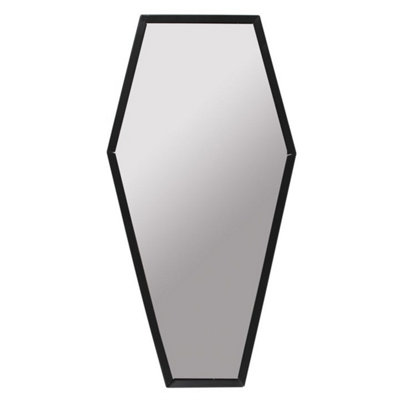 50Cm Coffin Shaped MirrorUnique Gothic Wall Decor For Bedroom & Hallway from B&Q