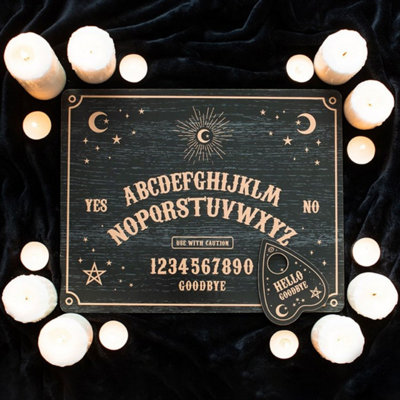  - Black Talking Board With PlanchetteSpirit Board For Fun & Mystical Insights