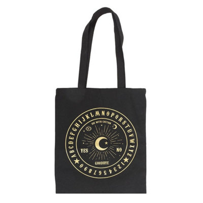  - Black & Gold Talking Board Tote BagEco-FriendlyStylish & Versatile