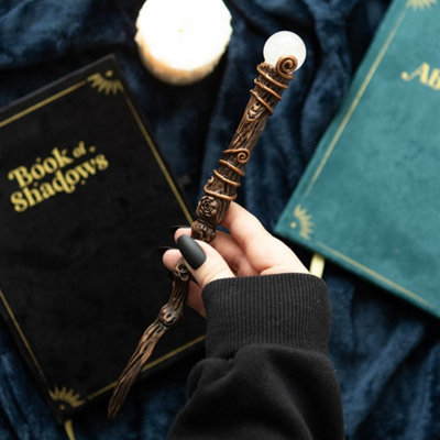  - Energy Clearing Aura Quartz Crystal Wand With PouchSpiritual Gift