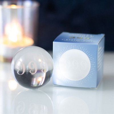 999 Angel Number Crystal BallConnect With Universe & Divine Guidance from B&Q