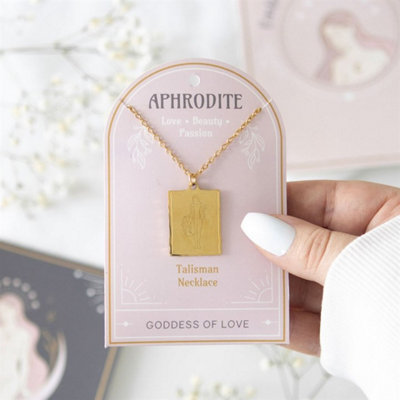Aphrodite Goddess Talisman NecklaceElegant Self-Love Jewelry from B&Q