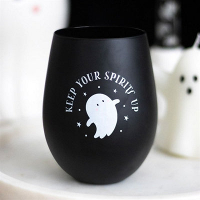  - Spooky Ghost Stemless GlassKeep Your Spirits Up500Ml