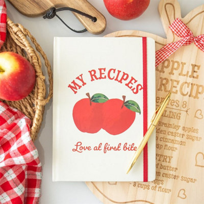 My Recipes A5 Notebook With PenPerfect For Chefs & Bakers from B&Q