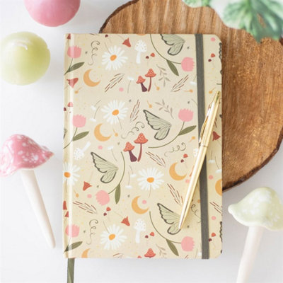 Fairy Folklore A5 NotebookWhimsical Garden Fairy Journal For Notes & Sketches from B&Q