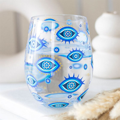 All Seeing Eye Stemless Glass500MlCelestial GiftHand Wash from B&Q