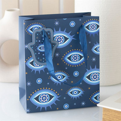  - Mystical All-Seeing Eye Gift Bag With Hamsa & Stars