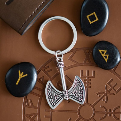 Viking Strength & Valor  KeyringBrave Warrior Gift from B&Q