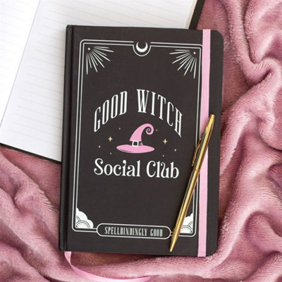 Good Witch Social Club A5 Notebook For Journaling & Spell Ideas from B&Q
