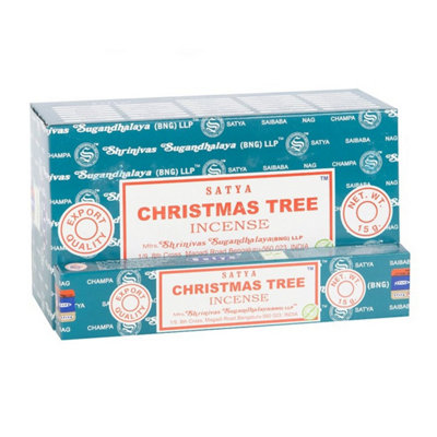 Set Of 12 Christmas Tree Incense Sticks By SatyaHandmadeVegan-Friendly from B&Q
