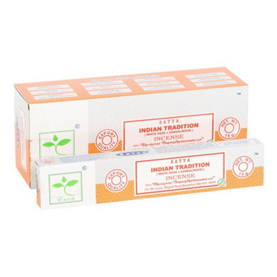 Set Of 6 Earth Satya Incense SticksTraditional Indian Scent from B&Q