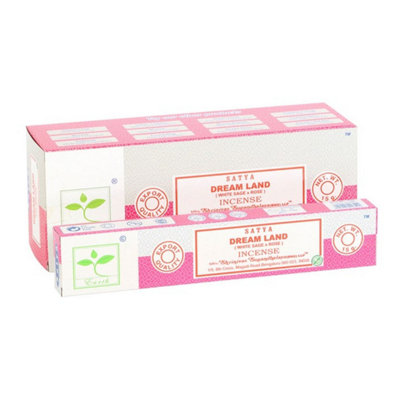 Set Of 6 Satya Dream Land Earth Incense SticksRelaxing & Tranquil Aromas from B&Q