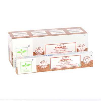 Set Of 6 Earth Satya Euphoria Incense SticksUplifting Aromatherapy from B&Q
