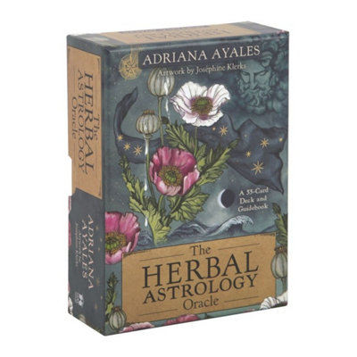 Herbal Astrology Oracle Cards By Adriana Ayales55-Card Deck & Guidebook from B&Q
