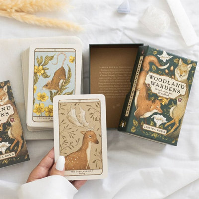 Woodland Wardens Oracle Cards & Guidebook By Jessica Roux from B&Q