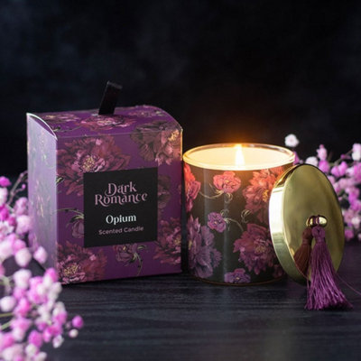 Dark Romance  Scented CandleLong-LastingEnchanting Glow from B&Q