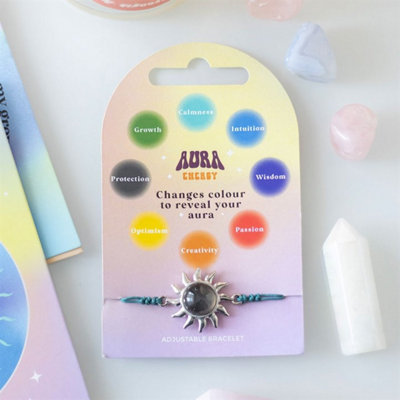 B&Q Aura Energy Color-Changing Bracelet With Sun Charm & Meaning